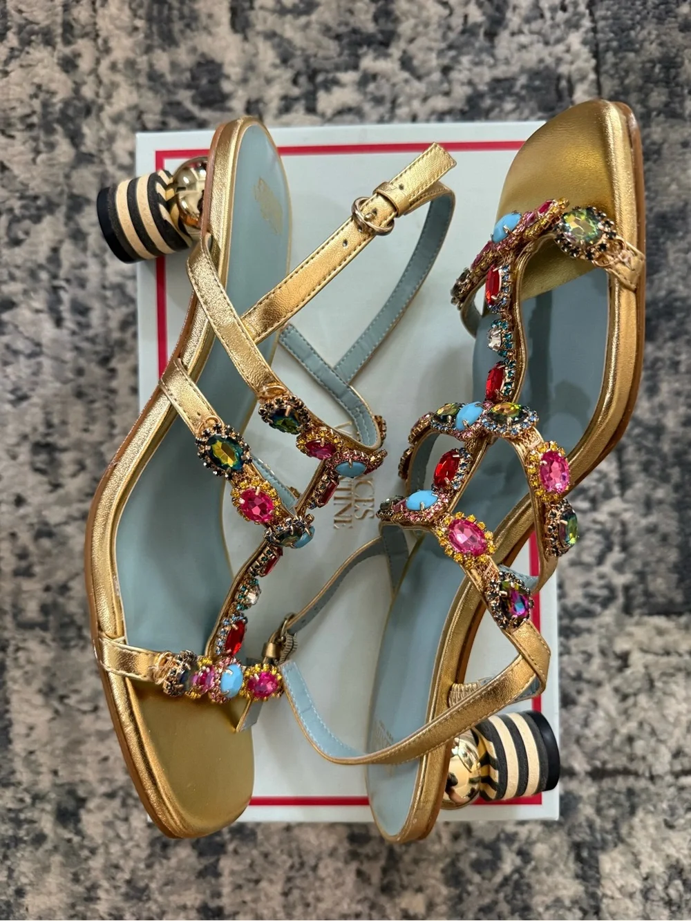 Frances Valentine Kiki Gem Sandals